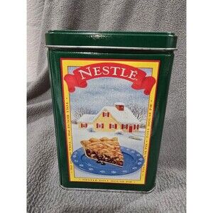 Nestle Limited Edition Collectors Tin 4 Seasons 6" x 4" x 4"
